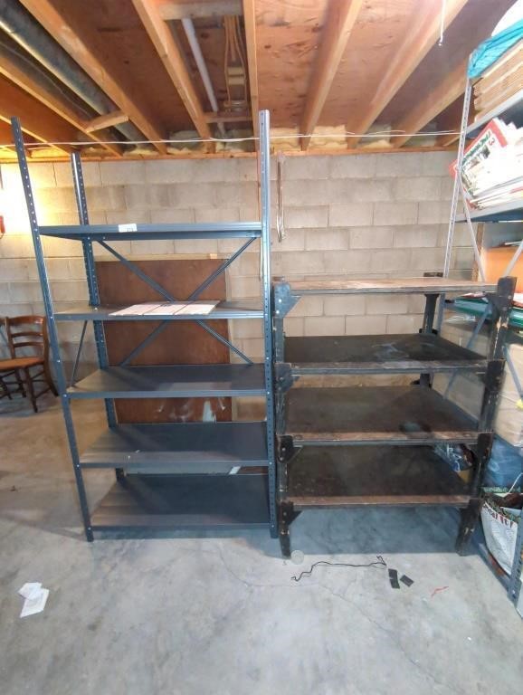 3 SHELVING UNITS