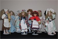 Lot of Dolls (10)