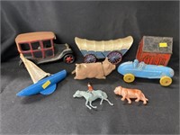 Toy Vehicles, Still Bank, Figurines