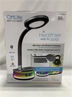 OTTLITE LED LAMP WITH WIRELESS CHARGING