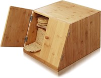 Bamboo Bread Box - 3 Loaves + 50 Tortillas