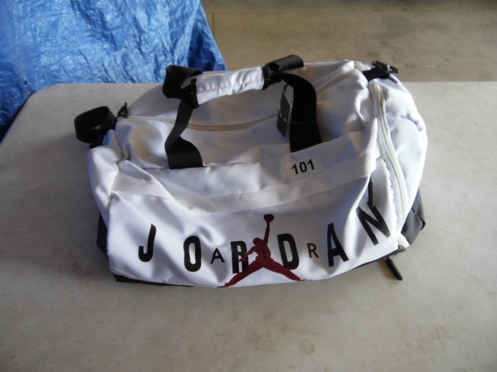 AIR JORDAN DUFFLE BAG, STAINED