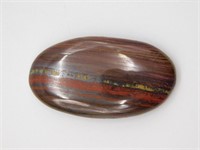 TIGER IRON CABOCHON ROCK STONE LAPIDARY SPECIMEN