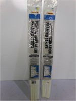 Two packs of window insulation, framing strips