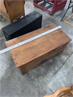 wooden vintage crate trunk antique