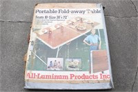 Portable Fold-away Table