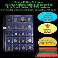 Unique Father & 2 Sons US ONLY Collection,The kids