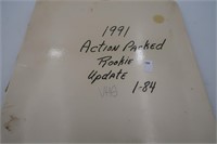 1991 ACTION PACKED ROOKIE UPDATE 1-84 SET