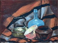 Val Crisp - Still Life with Brass Kettle