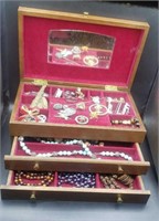 Jewelry Box With Contents