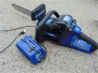 Badger Battery Operated Chainsaw, works