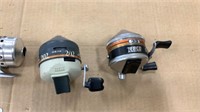 6 fishing reels 2  zebco 33-202, Diawa 208-RL,