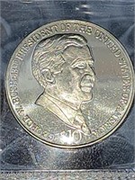 2004 Liberia 10 Dollars 43rd President Bush