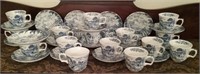 Staffordshire 15 Piece+ Cup & Saucer Setting