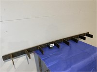 Shop Made Metal Tool Hanger, 51"L