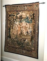 Linen Backed Tapestry