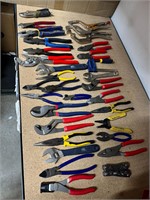 Wrench, Pliers Hand Tool LOT - Variety