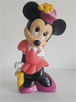 ADORABLE VTG 1960S MINNIE MOUSE BANK W/STOPPER