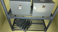 Metal file storage boxes, metal paper file rack
