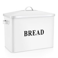 HaWare Bread Box  Metal Bread Bin with Lid for Kit