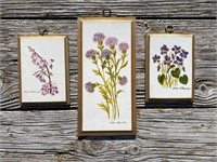 VINTAGE FLORAL AND VEGETABLE PRINTS