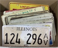 (13) Pairs 2000’s License Plates, Illinois