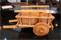 wooden wagon