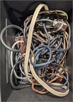 Box lot of various cords.