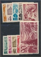 GERMANY #5N28-5N40 MINT FINE-VF LH