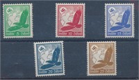 GERMANY #C46-C50 MINT VF NH