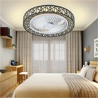 HNWZD Bedroom Fan Ceiling Lights Chandelier for