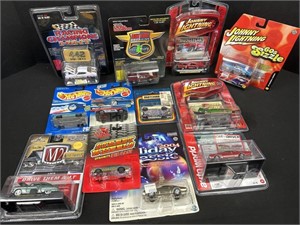 Diecast metal 1/64 scale, NIB collectible cars