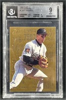 1995 Flair Jeff Bagwell Hot Numbers BGS 9