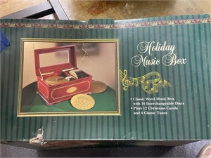 Holiday Music Box in Box