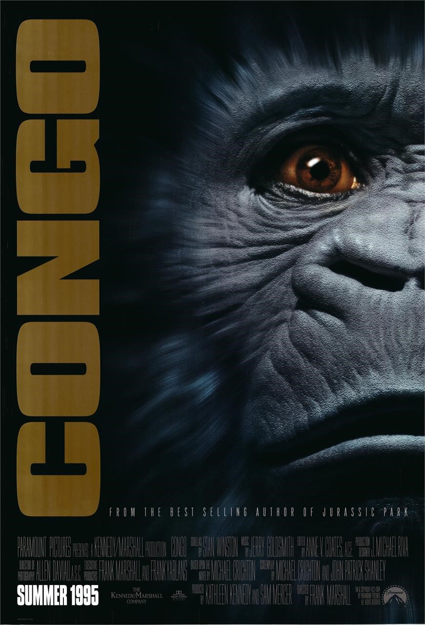 Congo 1994 original movie poster