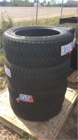Four Unused Tires - 275/55R20