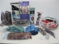 Assorted Dress Up Wigs See Info