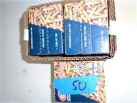 3 boxes 22 caliber cartridges