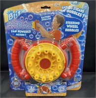 BLITZ Steering Wheel Fan Powered Bubble Machine