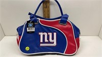 NFL NY GIANTS PERF-ECT BOWLER HAND BAG NEW W/ TAG