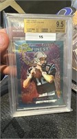 1995 Finest Kerry Collins Beckett 9.5