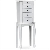 Standing Jewelry Cabinet 13Inch x 9Inch x 34Inch