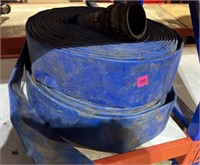 Quantity of 5" Water Hose with Fittings on One