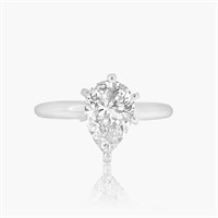 14K WHITE GOLD 2.00CT DIAMOND RING