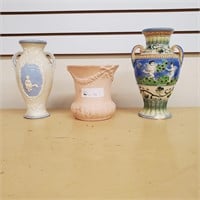 Two Urns and One Porcelain Pot