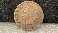 Semi-key: 1908-S  Indian Cent