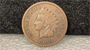 Semi-key: 1908-S  Indian Cent