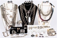 Jewelry Lot of Costume Necklaces, Bracelets +