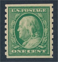 USA #392 MINT VF LH