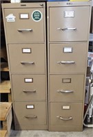 2-Four Drawer File Cabinets - full